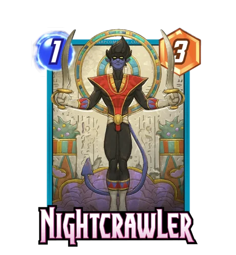 Nightcrawler Hieroglyphic variant