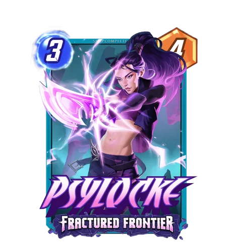 Psylocke Fractured Frontier variant