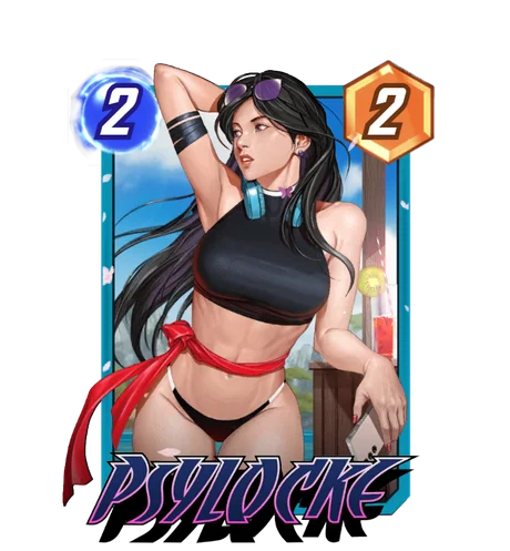 Psylocke Beach-Verse variant