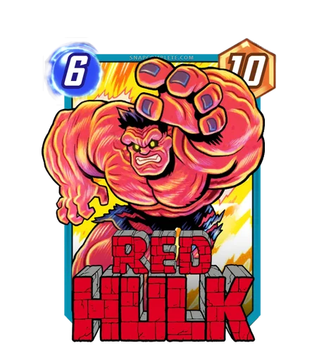 Red Hulk Dan Hipp variant