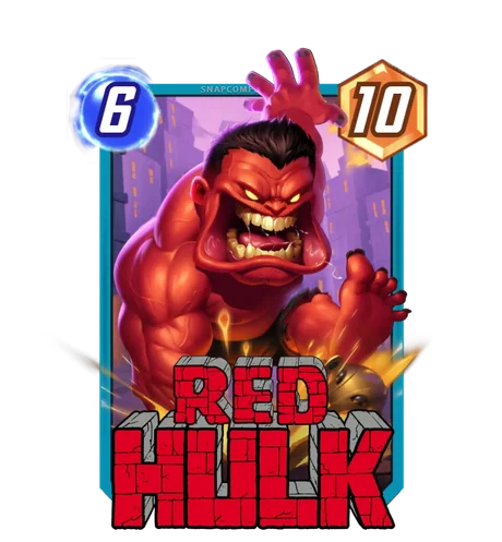 Red Hulk Rodgon Chibi variant