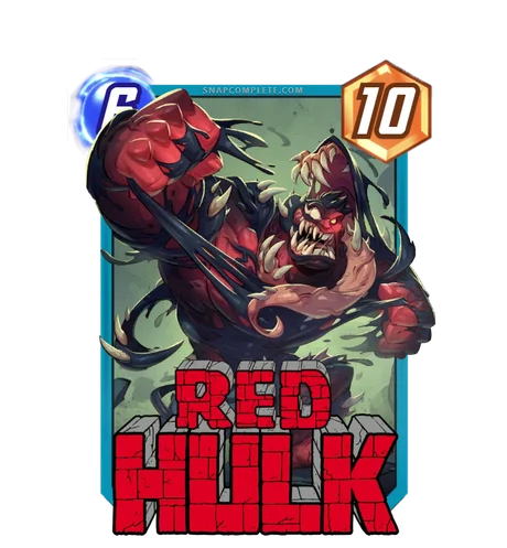 Red Hulk (Venomized) variant
