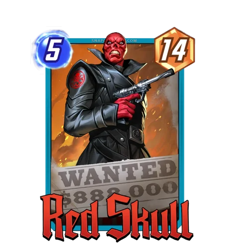 Red Skull Wanted Poster variant