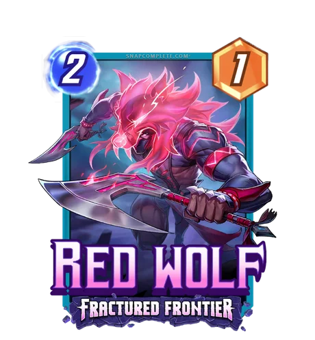 Red Wolf Fractured Frontier variant