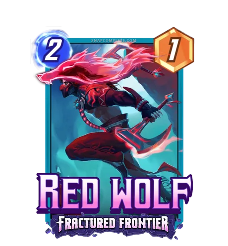 Red Wolf Fractured Frontier variant