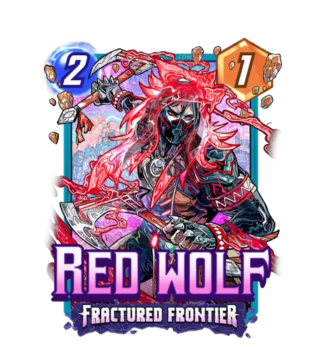 Red Wolf Fractured Frontier variant
