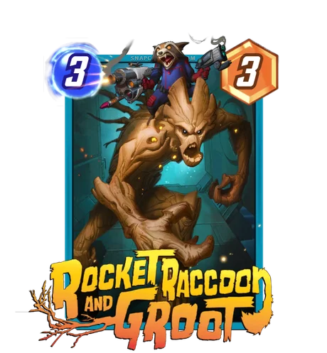 Rocket and Groot Sam Nielson variant