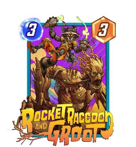Rocket and Groot Gustavo Pelissari variant