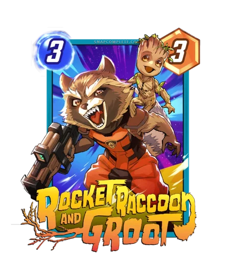 Rocket and Groot Creative House Pocket variant