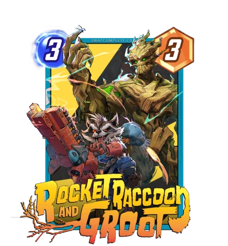 Rocket and Groot Marvel RIVALS variant
