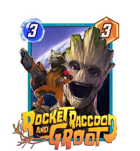 Rocket and Groot (Yo Shimizu) variant