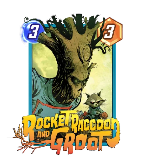 Rocket and Groot Skottie Young variant