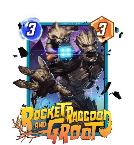 Rocket and Groot Jee-Hyung Lee variant