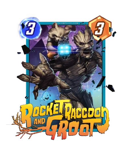 Rocket and Groot (Jee-Hyung Lee) variant
