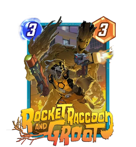 Rocket and Groot Envar Studio variant