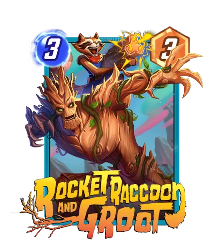 Rocket and Groot System Studios variant