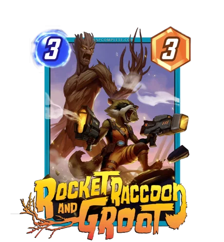 Rocket and Groot Lemon Art variant