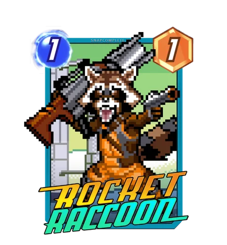 Rocket Raccoon Pixel variant