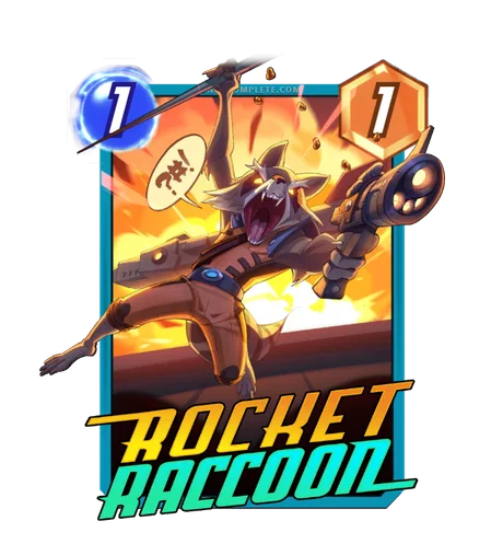 Rocket Raccoon Fireball Studio variant
