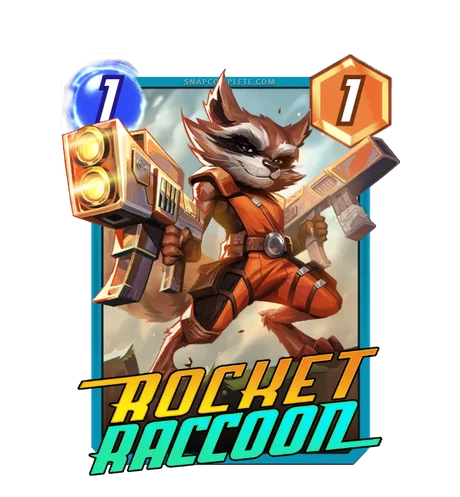 Rocket Raccoon Lemon Art variant