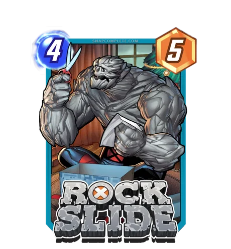 Rockslide Winter Vacation variant