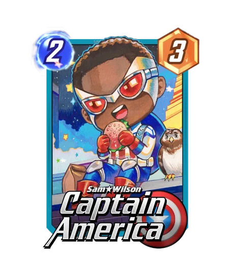 Sam Wilson Captain America Chibi variant