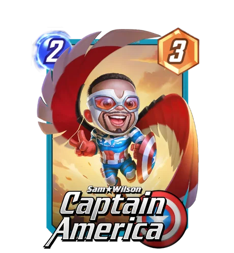 Sam Wilson Captain America Rodgon Chibi variant
