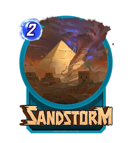Sandstorm Fireball Studio variant