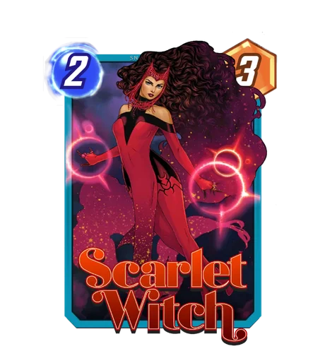 Scarlet Witch Hellfire Gala variant