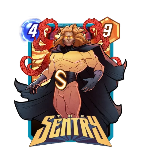 Sentry Wild Blue Nouveau variant
