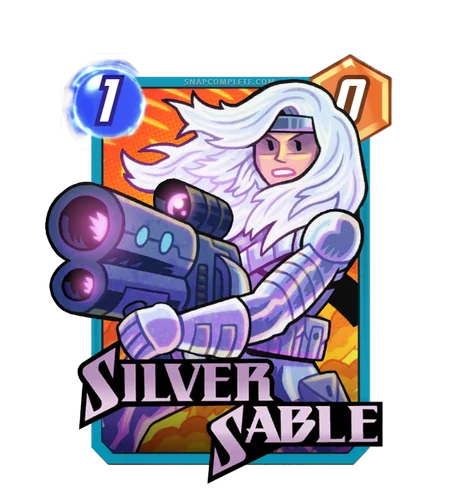 Silver Sable Dan Hipp variant