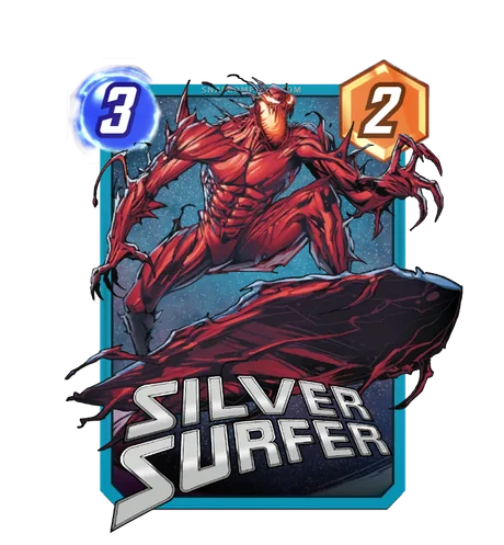 Silver Surfer Carnage Cosmic variant