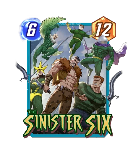 Sinister Six (ADIA Anime) variant