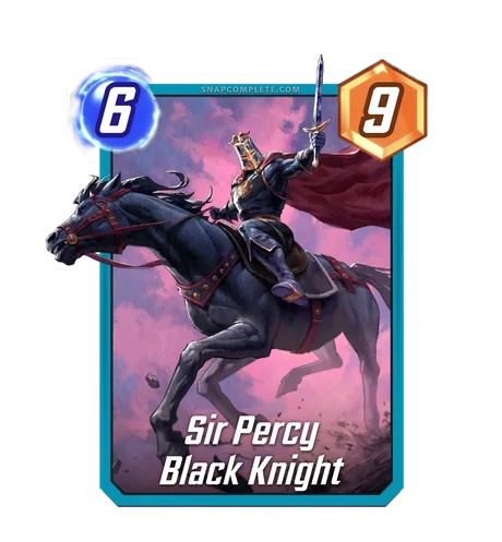 Sir Percy Black Knight (Divebound Studio) variant