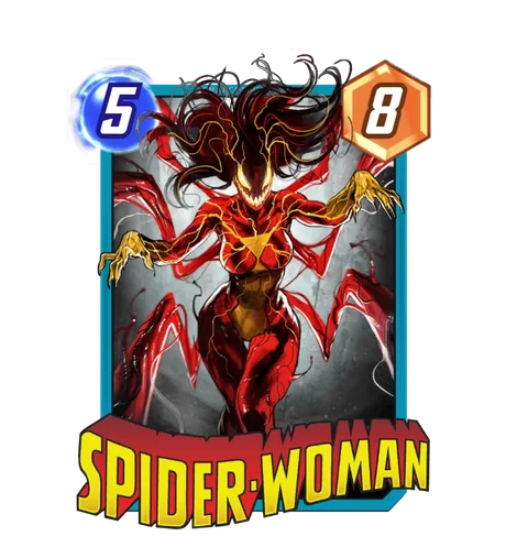 Spider-Woman Carnageized variant