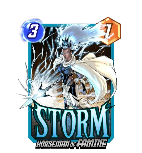 Storm Horseman of Famine (Whilce Portacio) variant