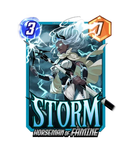 Storm Horseman of Famine Creative House Pocket variant