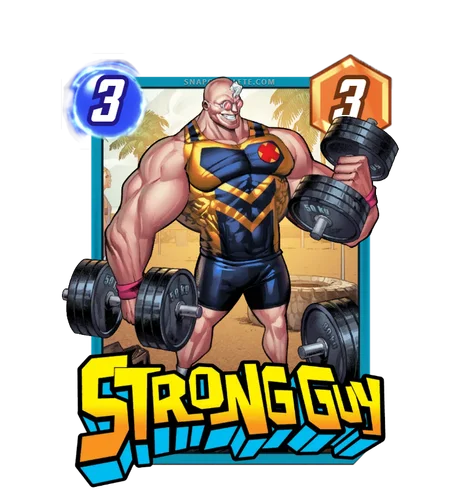 Strong Guy Summer Vacation variant