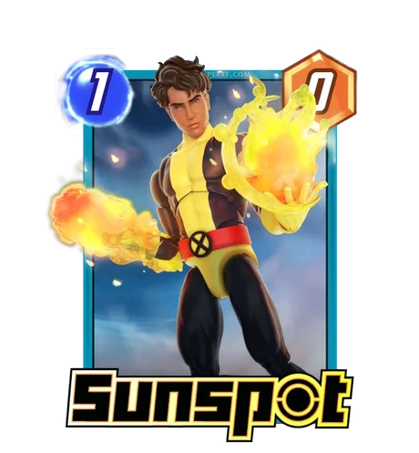 Sunspot Marvel Legends Series variant