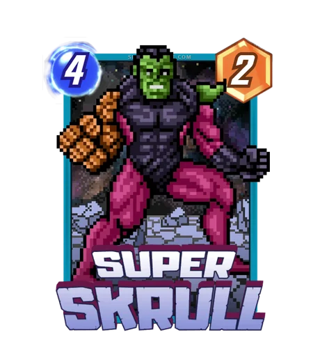 Super-Skrull Pixel variant