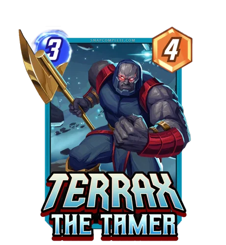 Terrax the Tamer Lemon Art variant