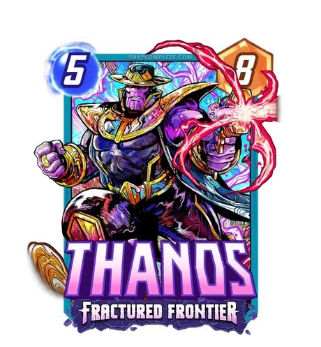 Thanos Fractured Frontier Vincenzo Riccardi variant