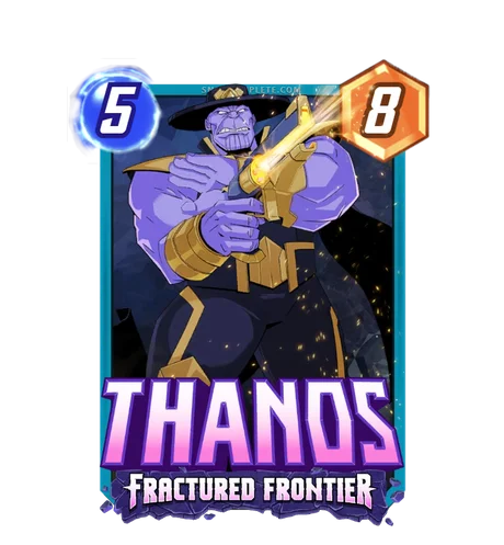 Thanos Fractured Frontier Mana Studios variant