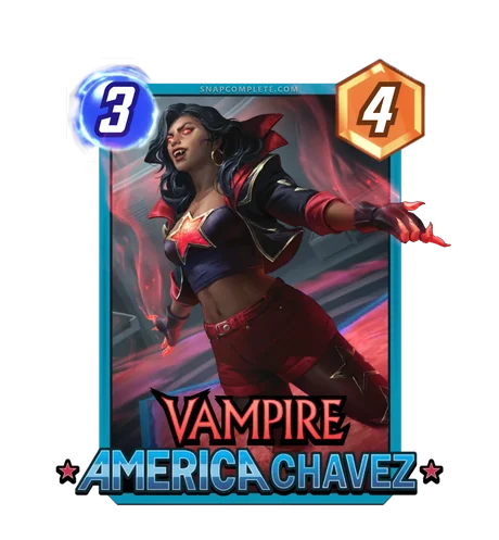 Vampire America Chavez (Divebound Studio) variant