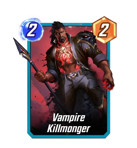 Vampire Killmonger Dark Gothic variant