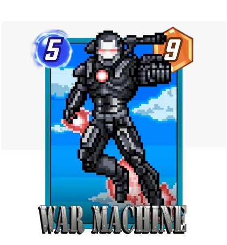 War Machine (Pixel) variant