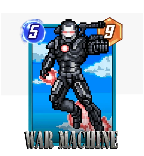 War Machine (Pixel) variant