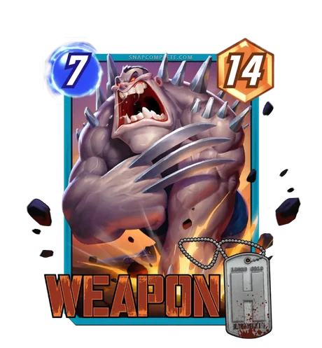 Weapon H (Rodgon Chibi) variant