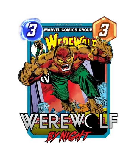 Werewolf By Night Bronze Age variant