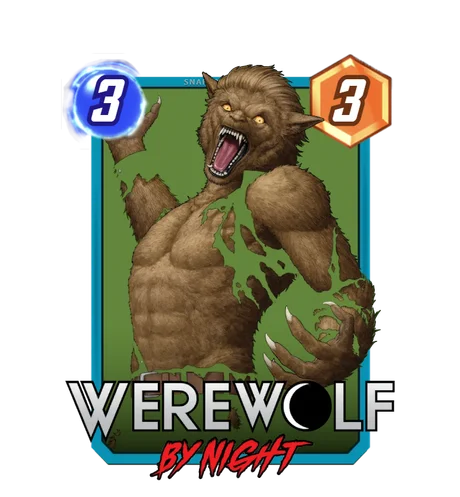 Werewolf By Night Negative Space variant